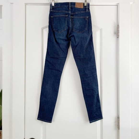 Madewell 10” High Rise Skinny Jean Hayes Wash - 24 - Picture 5 of 10